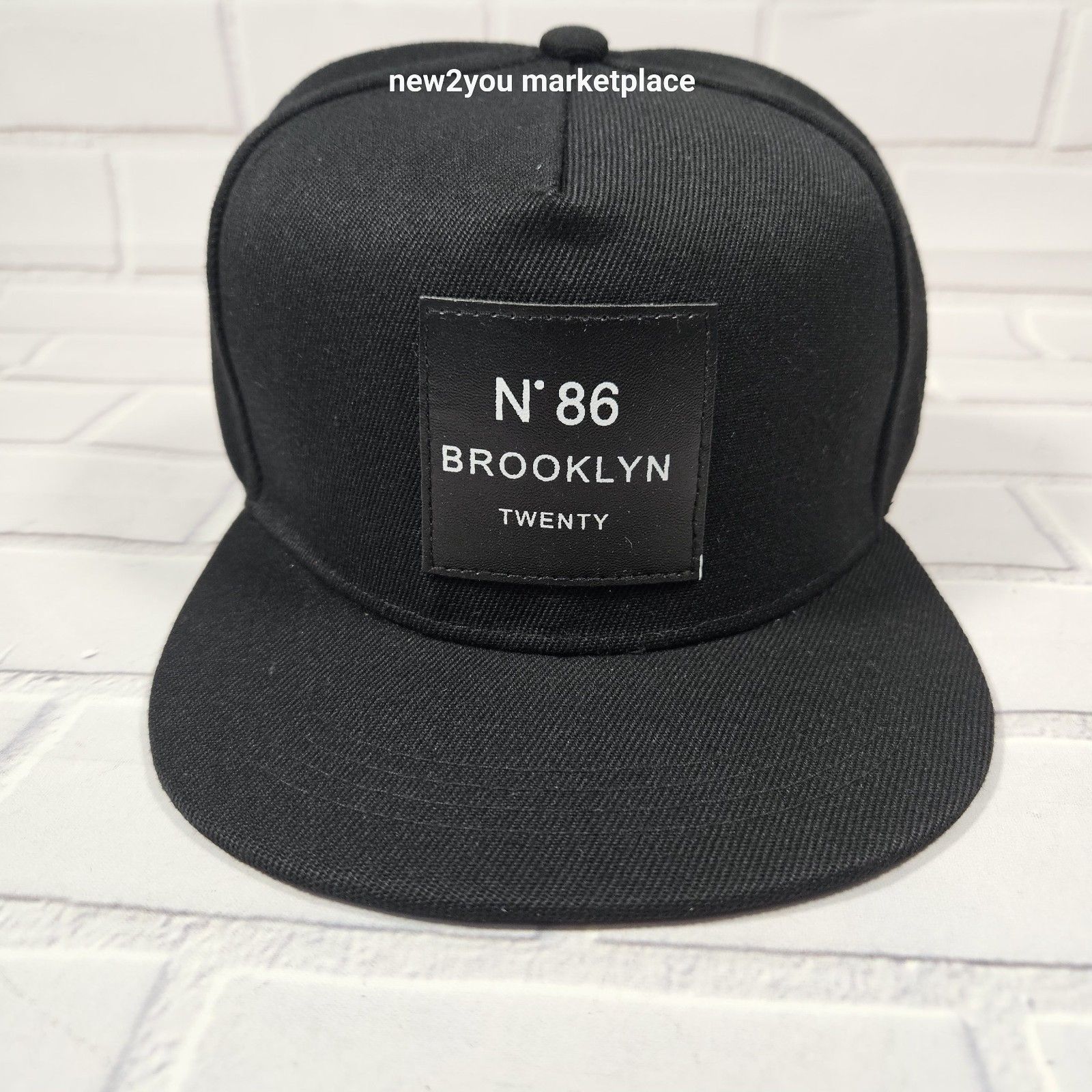 Black Snapback Brooklyn Hat Trucker Hat Snapback Mens Cap Brand New Baseball Cap